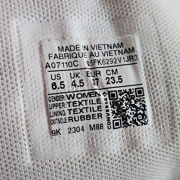 Converse Chuck Taylor All Star Embroidered Platform High Top Sneakers - Picture 9 of 14